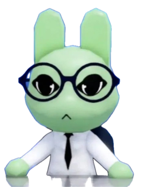 News Bunny character model in Animal Hospital Wiki